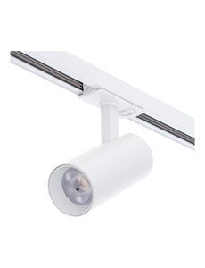 Luxar 1 Fase Railspot 10W CCT-Switch wit Dimbaar CRI90