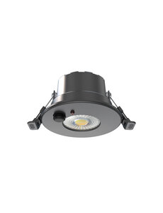 Luxar LED Inbouwspot 6W Zwart met Sensor CCT-Switch