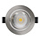 Luxar Luxar Varda Slim-Fit LED Inbouwspot IP65 CCT 4W/6W Triac Dimbaar Zilver