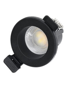 Luxar LED Inbouwspot mini  4W Dimbaar IP65 CCT-Switch Zwart