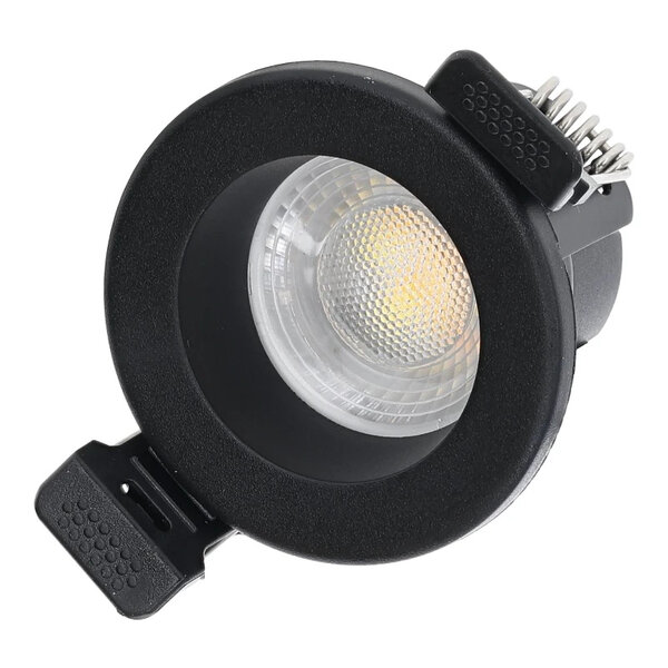 Luxar Luxar LED Inbouwspot mini  4W Dimbaar IP65 CCT-Switch Zwart