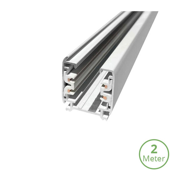 Luxar Luxar 3-Fase Rail 2 m Wit