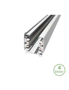 Luxar 3-Fase Rail 4 m Wit