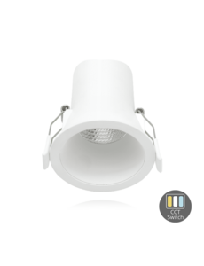 Luxar LED Inbouwspot 6W Dimbaar CCT-Switch Wit