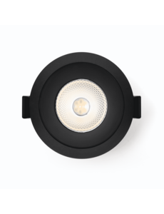 Luxar LED Inbouwspot 6W Dimbaar CCT-Switch Zwart