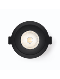 Luxar LED Inbouwspot 9W Dimbaar CCT-Switch Zwart