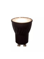 Lucide MR11 LED Lamp GU10 3,8W 2700K Dimbaar Zwart