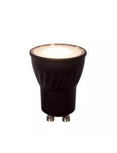 Lucide MR11 LED Lamp GU10 3,8W 2700K Dimbaar Zwart
