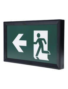 Luxar Vluchtweg Noodverlichting 3,5W IP40 Zwart