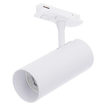 Luxar Luxar 1-Fase Railarmatuur GU10 Wit