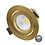 Luxar Luxar Varda Slim-Fit LED Inbouwspot IP65 CCT 4/6W Dimbaar Messing