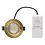 Luxar Luxar Varda Slim-Fit LED Inbouwspot IP65 CCT 4/6W Dimbaar Messing