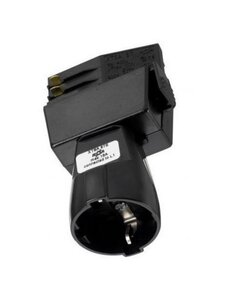 Global Trac Lighting Systems Global  3 Fase Rail Stopcontact Zwart - 16A
