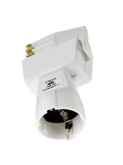 Global Trac Lighting Systems Global  3 Fase Rail Stopcontact Wit - 16A