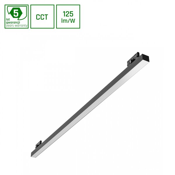 Spectrum LED Spectrum 3-Fase Railarmatuur 150cm CCT Switch Zwart