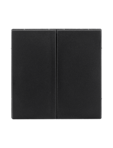 ION INDUSTRIES Duo Tastdimmerknop V1/J1 Mat Zwart