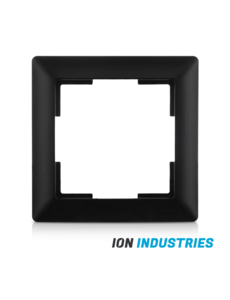 ION INDUSTRIES Afdekraam 1-Voudig J1 Matzwart