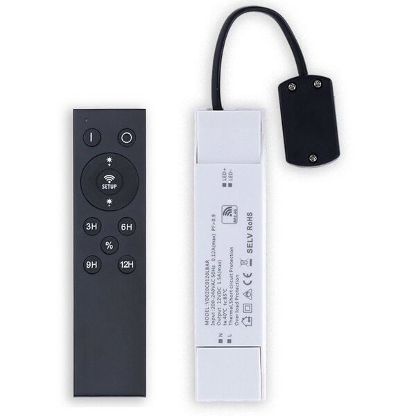 Luxar Luxar LED Driver 12V Dimbaar Max 6 Spots met Afstandsbediening