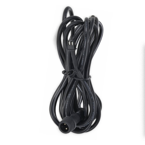 Luxar Luxar Verlengkabel 400cm met Connector Zwart