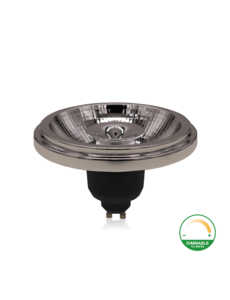 Luxar AR111 - ES111 Dim to Warm LED Spot 12W 45D Zwart
