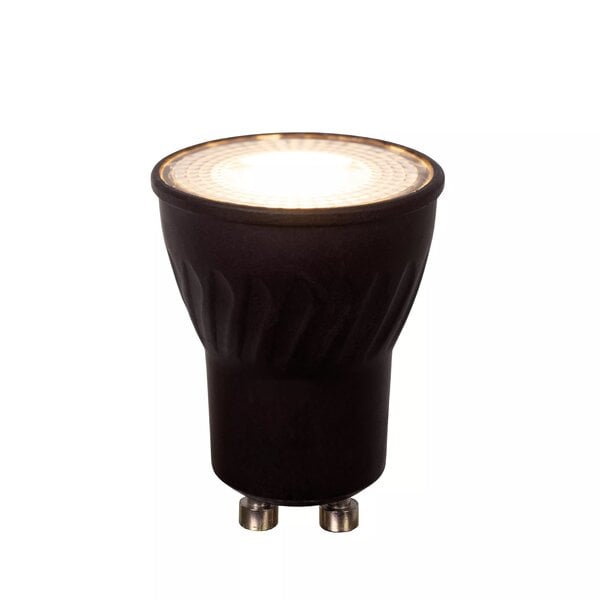 Lucide Lucide MR11 LED Lamp GU10 4W Dim to warm 2200K/3000K Zwart