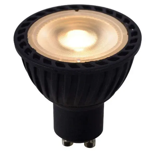 Lucide Lucide LED Lamp GU10 5W 3 StepDim Zwart