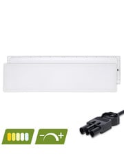 Luxar LED Paneel Europa 30W Dimbaar 120x30cm CCT 3-SWP Snoer