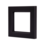 ION INDUSTRIES Afdekraam 1-Voudig V1 Matzwart 85x85mm