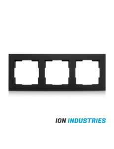 ION INDUSTRIES Afdekraam 3-Voudig V1 Matzwart