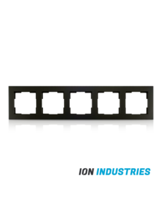 ION INDUSTRIES Afdekraam 5-Voudig V1 Matzwart