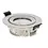 Luxar IP44 LED inbouwspot kantelbaar 5 Watt Dim to Warm 2000K-3000K Zilver CRI90