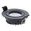 Luxar IP44 LED inbouwspot kantelbaar 5 Watt Dim to Warm 2000K-3000K zwart CRI90
