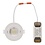 Luxar IP44 LED inbouwspot kantelbaar 5 Watt Dim to Warm 2000K-3000K wit  CRI90