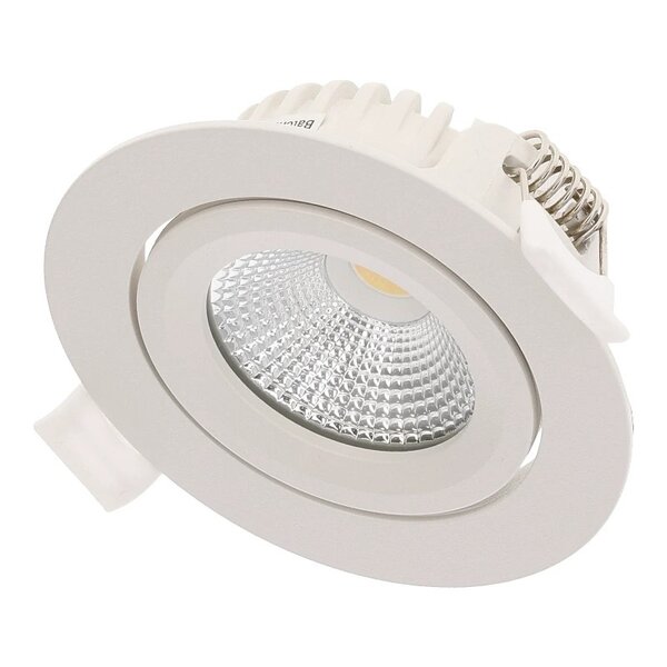 Luxar IP44 LED inbouwspot kantelbaar 5 Watt Dim to Warm 2000K-3000K wit  CRI90