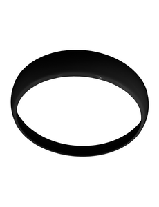 Luxar Zwarte Ring voor de Neso LED Portiekverlichting