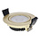 Luxar Luxar Slim-Fit LED Inbouwspot Dimbaar IP65 5W/7W CCT Brass