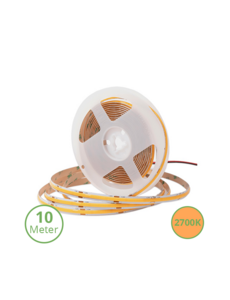 Luxar LED Strip 24V IP20 10M 10W/M 2700K Extra Warm Wit