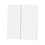 ION INDUSTRIES Duo Tastdimmerknop V1/J1 Alpin Wit