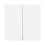 ION INDUSTRIES Duo Tastdimmerknop V1/J1 Alpin Wit