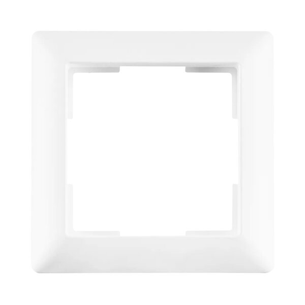 ION INDUSTRIES Afdekraam 1-Voudig J1 Alpin Wit 80x80mm
