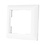 ION INDUSTRIES Afdekraam 1-Voudig J1 Alpin Wit 80x80mm