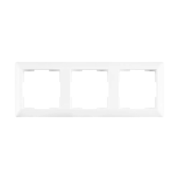 ION INDUSTRIES Afdekraam 3-Voudig J1 Alpin Wit 224x80mm