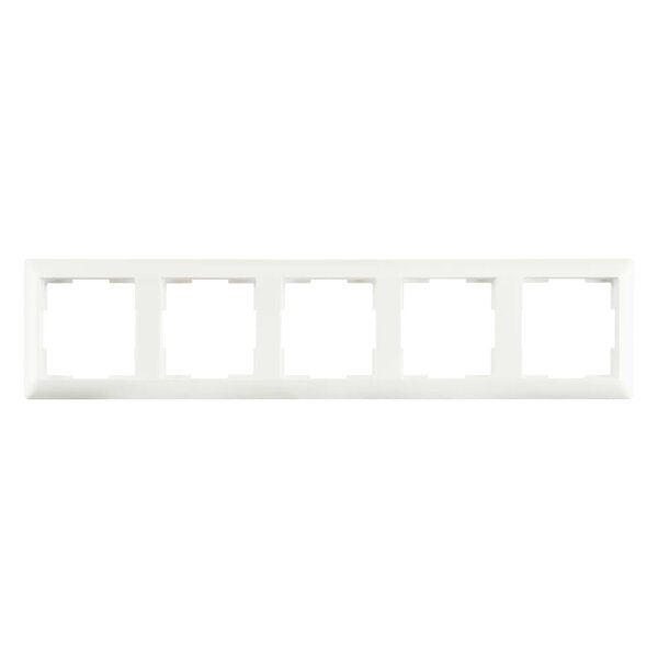 ION INDUSTRIES Afdekraam 5-Voudig J1 Alpin Wit 366x80mm