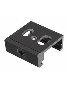 Global Trac Lighting Systems Montagebeugel voor Global 3-fase Rail Zwart