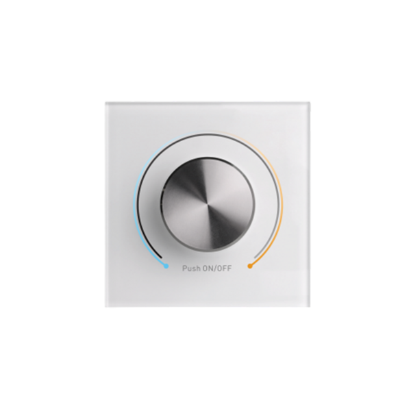Sunricher DALI DT8 dimknop met CCT-regeling en ingebouwde DALI-voeding wit