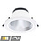 Luxar Luxar LED inbouwdownlight Espa IP54 CCT 12W/14W/16W/18W dimbaar Ø145–172 mm wit