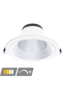 Luxar LED inbouwdownlight Espa IP54 CCT 15W/20W/25W/30W Triac dimbaar wit
