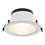 Luxar Luxar LED inbouwdownlight Espa IP54 6W/8W/10W/12W CCT dimbaar Ø120-140mm wit