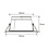 Luxar Luxar LED inbouwdownlight Espa IP54 6W/8W/10W/12W CCT dimbaar Ø120-140mm wit