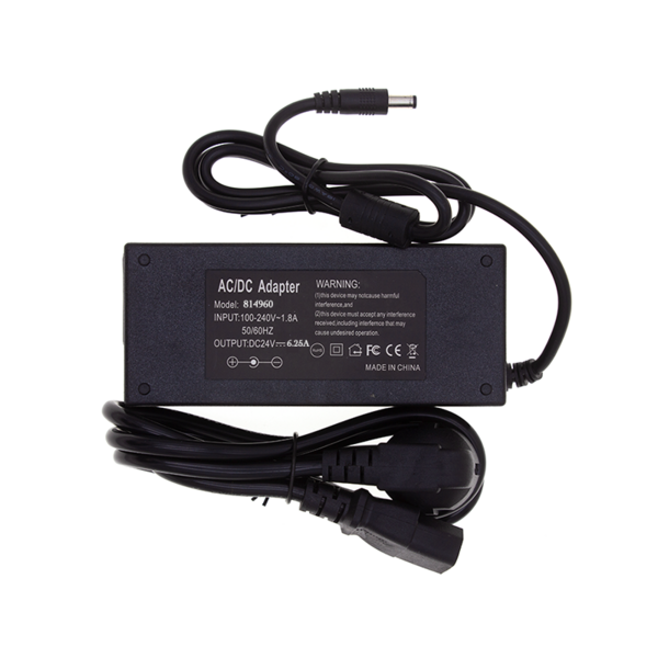 Luxar Luxar voedingsadapter 24V DC 150W zwart